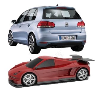 汽车免抠素材PSD分层