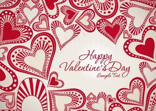 情人节背景矢量素材四