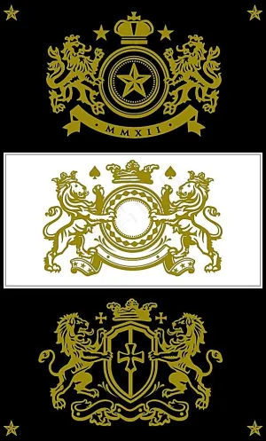 狮子徽标图案