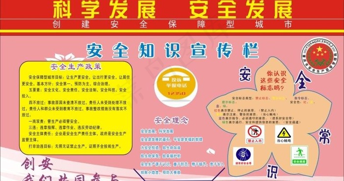 科学发展图片cdr矢量模版下载