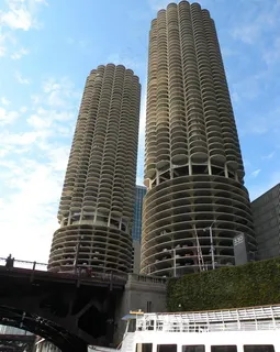 芝加哥 玛丽娜城(玉米大厦)图片 芝加哥 玛丽娜城(玉米大厦)图片