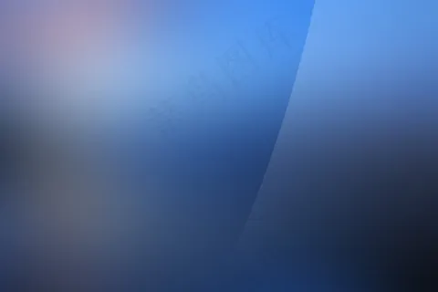 蓝色模糊背景