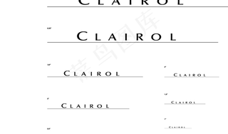 Clairol logo设计欣赏 ...
