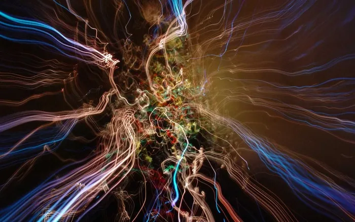 动感线条炫彩光影