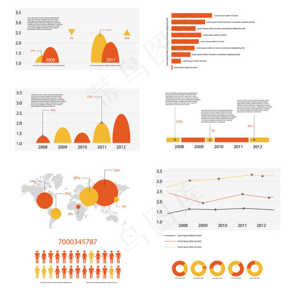 商业信息元素03—矢量素材