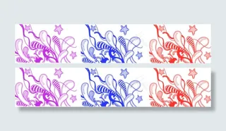 AI现代主义几何图形矢量图