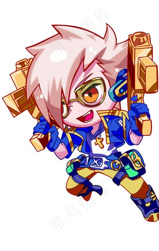 天天酷跑双枪小帅图片