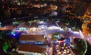 啤酒节大篷图片