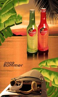 洋酒广告 水果 清新图片