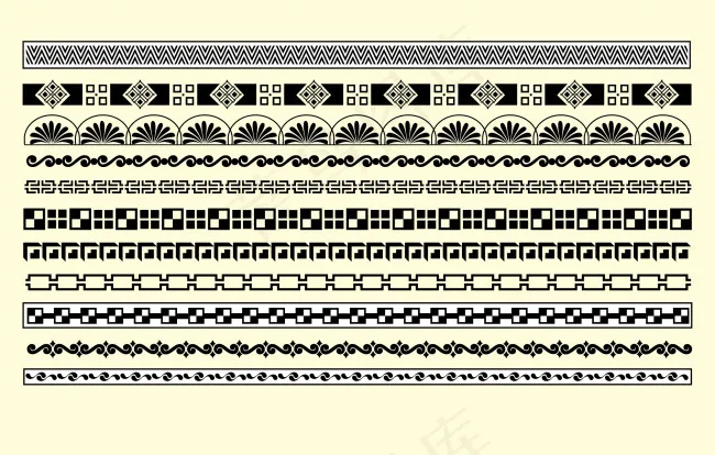 矢量边框ai矢量模版下载