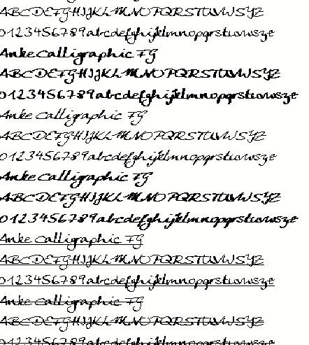 Anke Calligraphic...