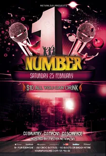 ktv活动宣传海报设计PSD素材下载