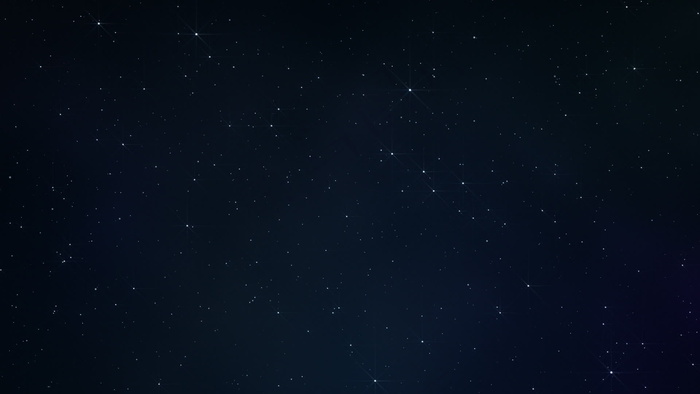 闪烁的夜空在空间运动的背景 视频免...