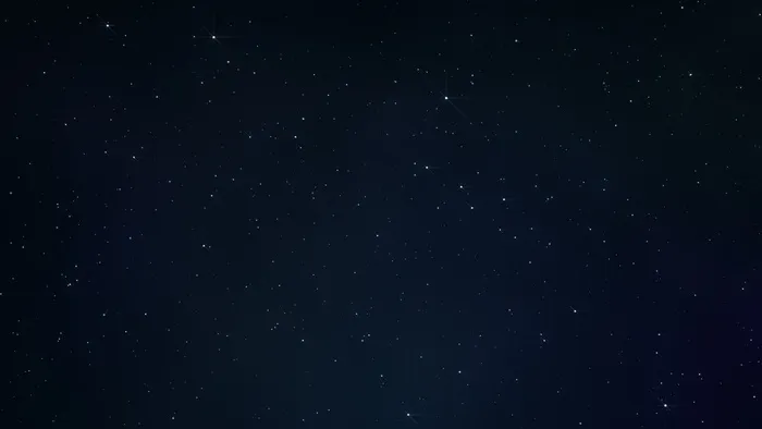 闪烁的夜空在空间运动的背景 视频免...