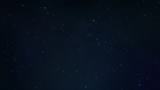 闪烁的夜空在空间运动的背景 视频免...