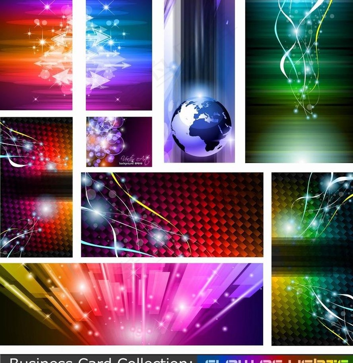 炫彩动感线条 动感光线 箭头图片