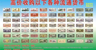 各种流通货币图片