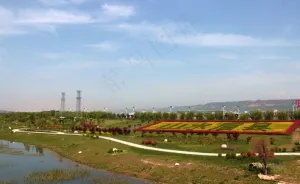 眉县渭河湿地公园图片