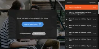 视频播放列表移动手机APP界面UI