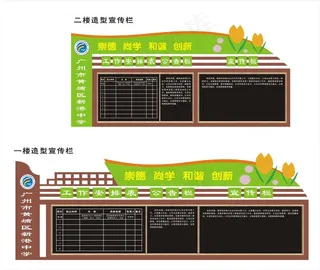 造型宣传栏
