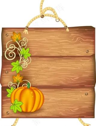 木板指示牌图片