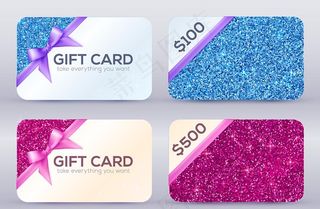 金色质感卡片,银色质感卡片,eps格式