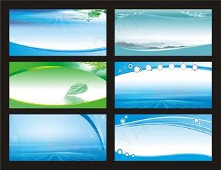 蓝色科技背景设计