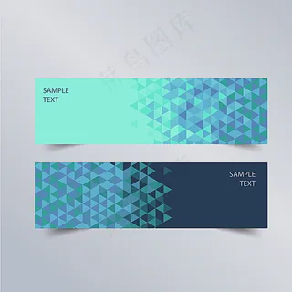 时尚蓝色卡片图片