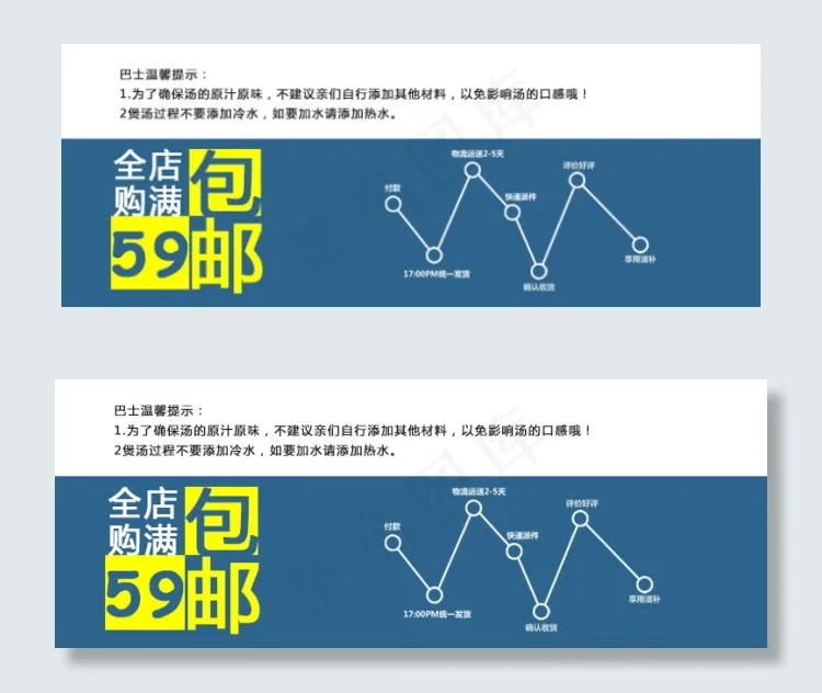 包邮详情页psd模版下载