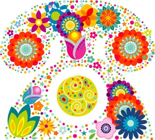 各种动物时尚彩绘