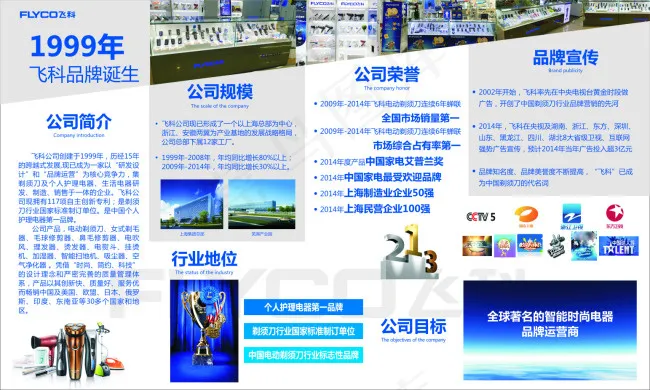 飞科标志飞科公司简介飞科最新产品