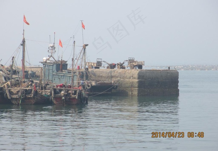 打渔归来图片