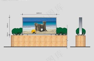 广告灯箱效果图片