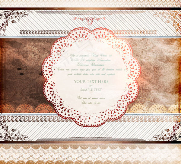 复古封面03——矢量素材