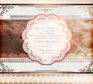 复古封面03——矢量素材