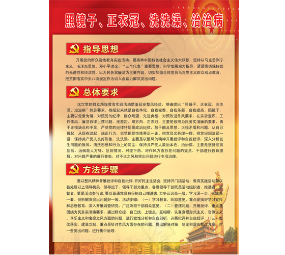 群众路线指导思想和方法步骤psd模版下载