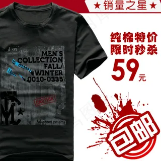 男装直通车PSD创意图