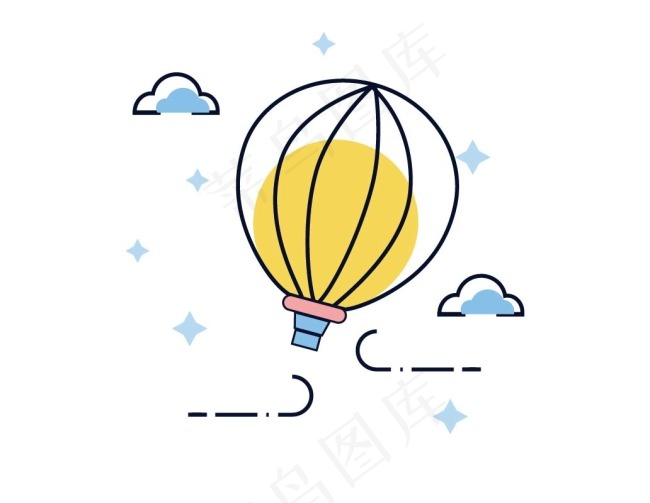 气球插画