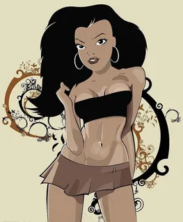 性感女性插画矢量素材图片