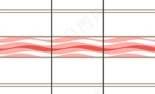 线条色块移门图案