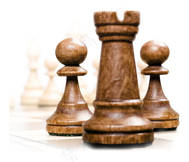木质国际象棋psd模版下载