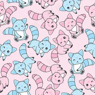 可爱卡通矢量猫