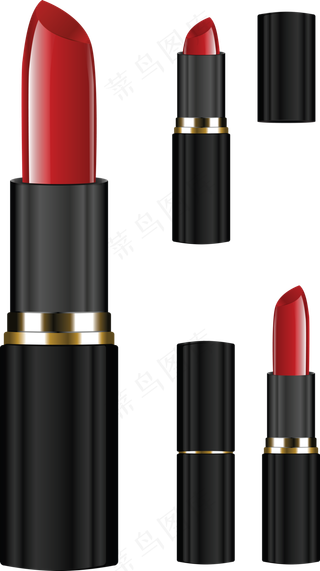 高档名牌口红PNG免扣透明素材