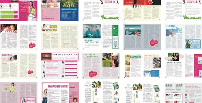 长江之声综合杂志图片cdr矢量模版下载