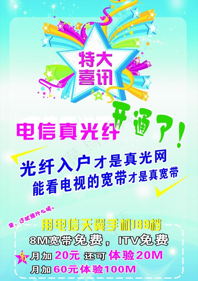 电信 光纤图片