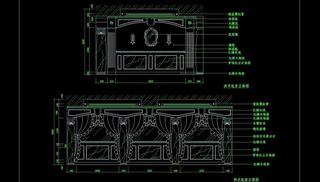 cad餐厅设计素材 餐厅施工图片
