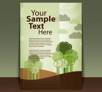 精美封面模版矢量素材