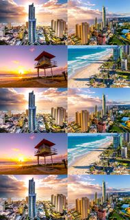 绿色生态城市缩时摄影高清视频