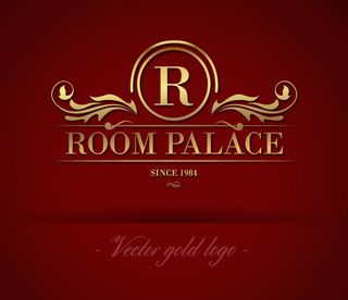 花纹艺术字标志矢量素材