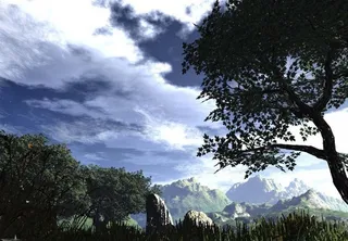 自然风景画图片